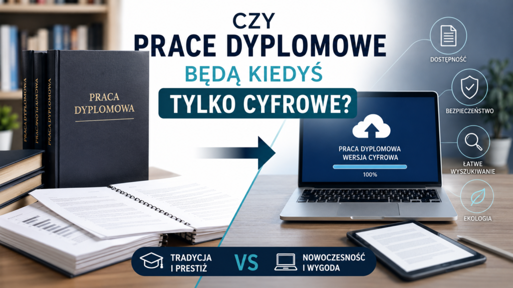 czy prace dyplomowe beda kiedys tylko cyfrowe