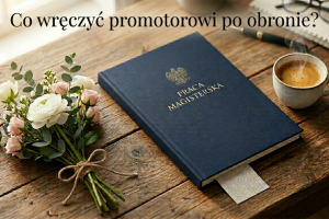 Prezent dla promotora po obronie - oprawione.pl